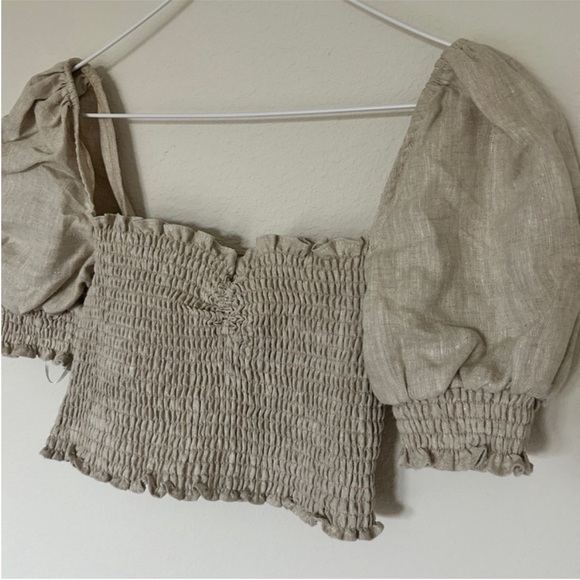 Reformation Mora Linen Top & Pants Set - Picture 5 of 6